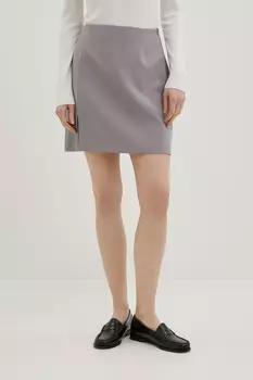 Юбка мини с разрезом