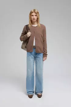 Кардиган с шерстью