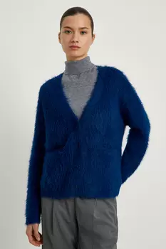 Кардиган с v-образной горловиной