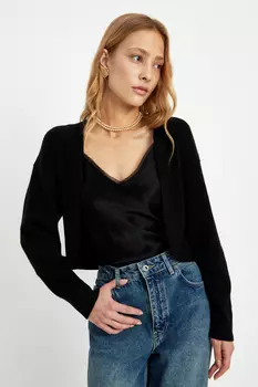 Кардиган свободного силуэта с шерстью