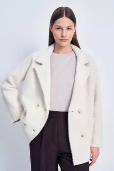 Кардиган вязаный с отложным воротником