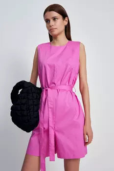 Комбинезон с шортами и поясом