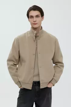 Куртка-бомбер на пуговицах