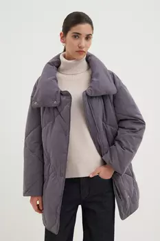 Куртка из хлопка с воротником-стойкой