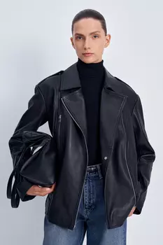 Куртка-косуха из натуральной кожи