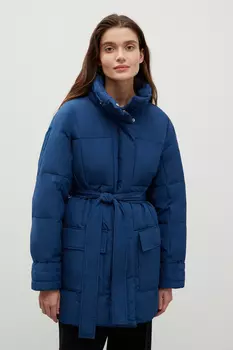 Куртка с капюшоном и поясом