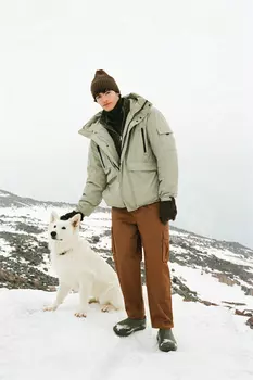 Куртка утепленная из водонепроницаемой ткани