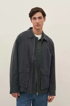 Куртка утепленная прямого силуэта