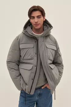 Куртка утепленная с капюшоном