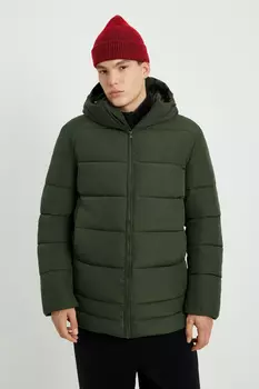 Куртка утепленная с капюшоном