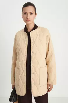 Куртка утепленная с поясом