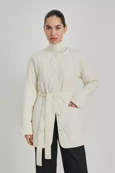 Куртка утепленная с поясом