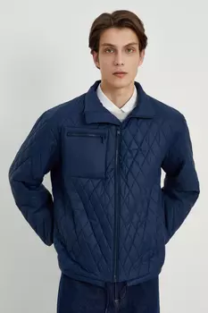 Куртка утепленная с воротником-стойкой