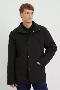 Куртка утепленная с воротником-стойкой