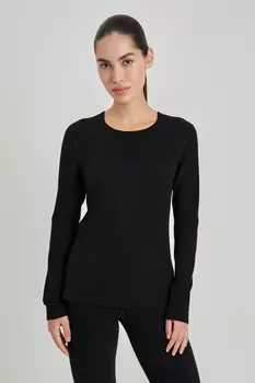 Лонгслив-термобелье с хлопком