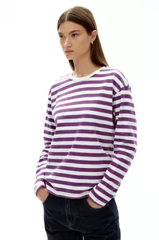 Лонгслив в полоску