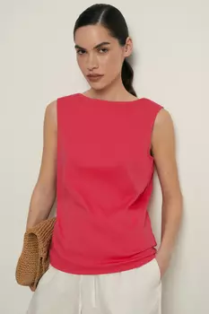 Майка из мерсеризованного хлопка