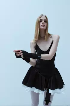 Митенки с добавлением шерсти из капсулы Карины Нигай