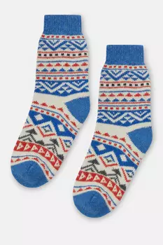 Носки из шерсти с узором