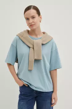 Оверсайз футболка из хлопка