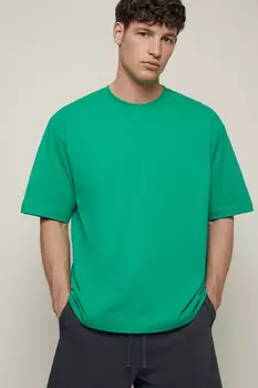 Оверсайз футболка из хлопка