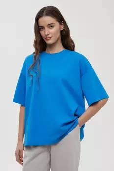 Оверсайз футболка из трикотажного интерлока