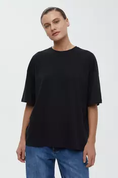 Оверсайз футболка из трикотажного интерлока