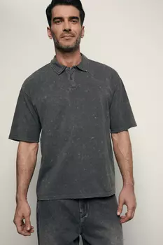 Оверсайз поло из хлопка