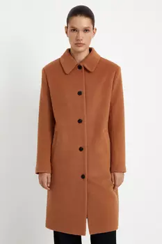 Пальто свободного силуэта