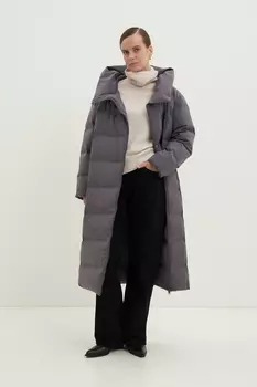 Пальто утепленное с утиным пухом