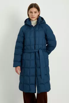 Пальто утепленное с утиным пухом