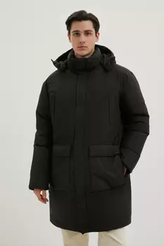 Пальто утепленное с утиным пухом