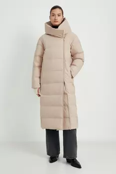 Пальто утепленное с утиным пухом