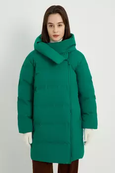 Пальто утепленное с утиным пухом