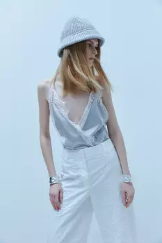 Панама с добавлением шерсти из капсулы Карины Нигай