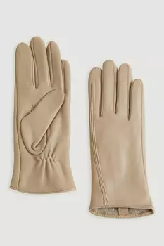 Перчатки из натуральной кожи