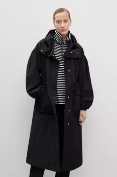 Плащ прямого кроя