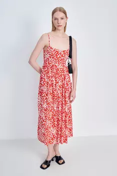 Платье с карманами