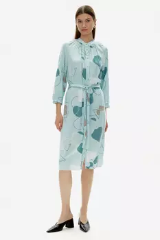 Платье с рукавом-реглан