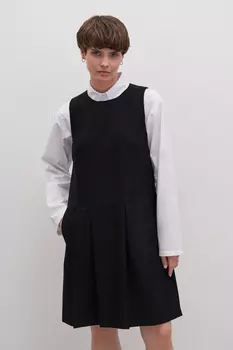 Платье со складками