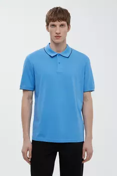 Поло из хлопка свободного кроя