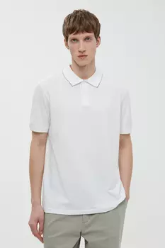 Поло из хлопка свободного кроя