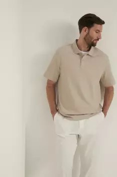 Поло из трикотажа пике