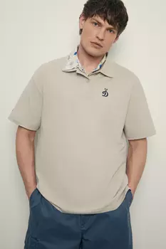 Поло с принтом из коллаборации с Динамо