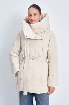 Полупальто с поясом