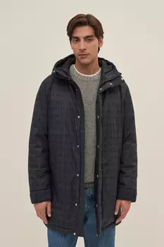 Полупальто утепленное из водонепроницаемой ткани