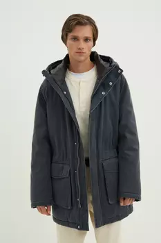 Полупальто утепленное с хлопком