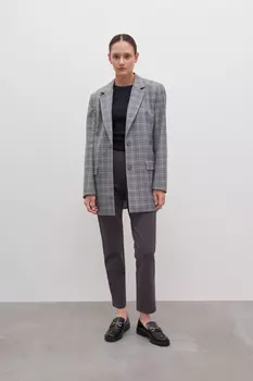 Прямые укороченные брюки