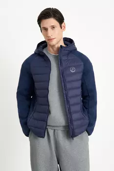 Пуховая куртка свободного кроя