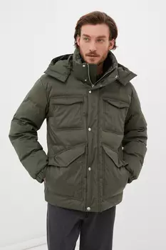 Пуховик мужской с капюшоном